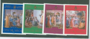 Vatican City #1241-1244  Single (Complete Set)