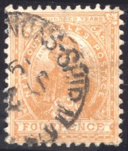 New South Wales, Scott #113, Used