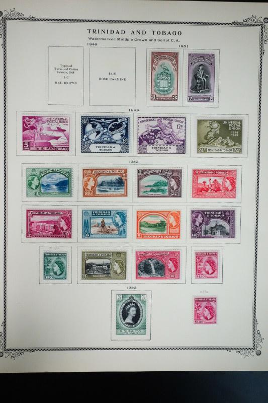 Trinidad 1800s to 1960s Stamp Collection 