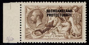 BECHUANALAND PROTECTORATE GV SG88, 2s 6d chocolate-brown, NH MINT. Cat £90.