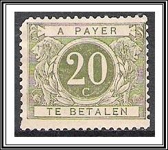 Belgium #J6 Postage Due NG