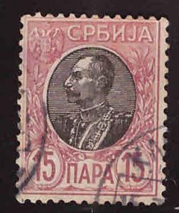 Serbia Scott 90  Used stamp