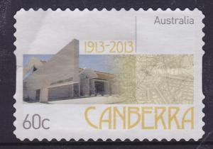 Australia 2013  Centenary of Canberra 60c used