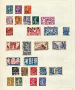 FRANCE Early/Mid Used Collection(Appx 170 Items) (JJ853