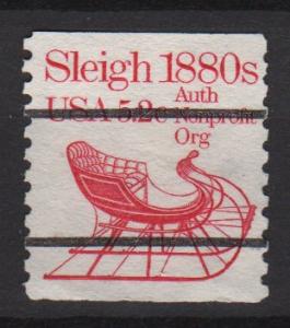 USA 1981 - Scott 1900a used - 5.2c, Sleigh 1880s