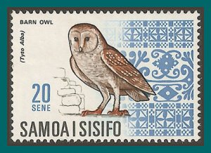 Samoa 1967 Birds, MLH 271,SG286