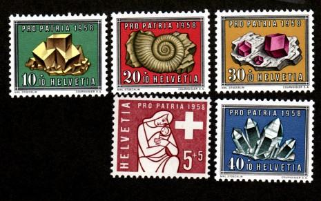 Switzerland # B272-B276 Mint!