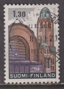 Finland 469 Helsinki Railroad Station 1971