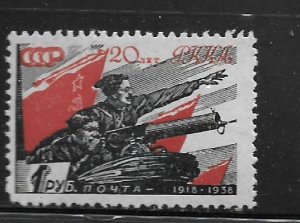 RUSSIA,635, MINT HINGED, CHAPAYEV & BOY