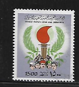 LIBYA, 1054, USED, TORCH TYPE OF 1979