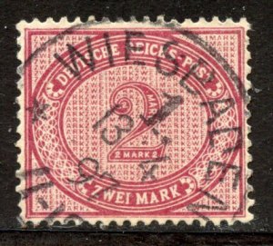 Germany # 36, Used. CV R 6.00