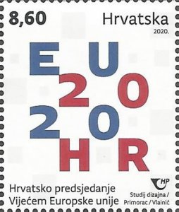 Croatia 2020 MNH Stamps Scott 1154 European Union