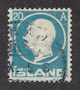 Iceland SC#94 Used F-VF SCV$20.00...Fill key spots!