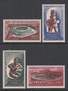 Dahomey C85-C88 Summer Olympics MNH VF