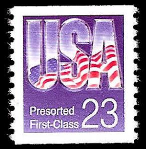 # 2608 MINT NEVER HINGED FLAG IN USA