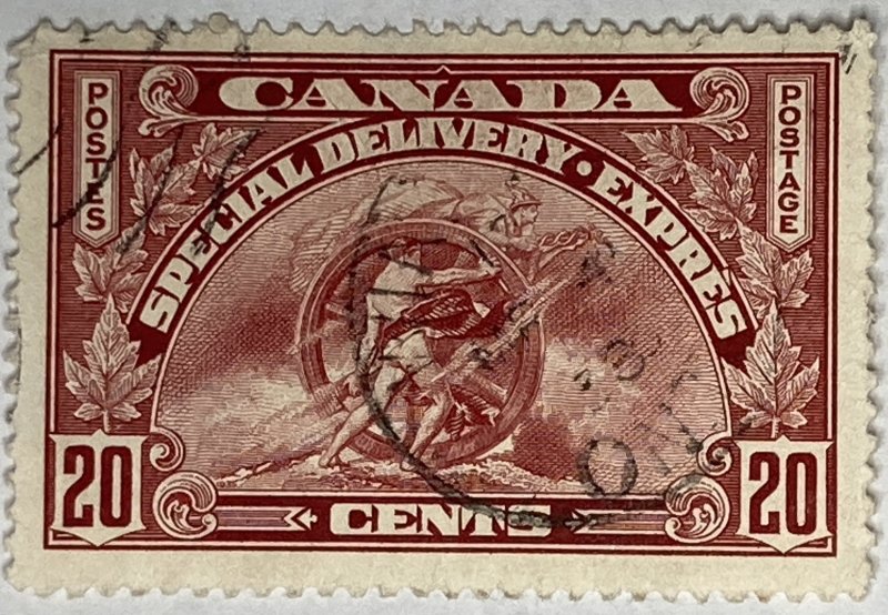 CANADA 1935 #E6 Special Delivery Stamp - Used