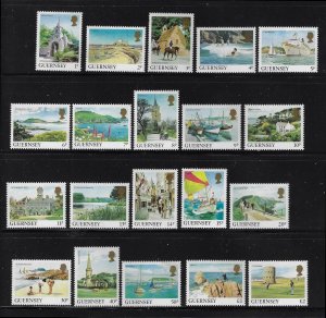 Guernsey 283-302 MNH VF Set Definatives