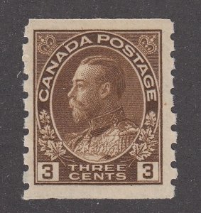 Canada #129 Mint Admiral Issue