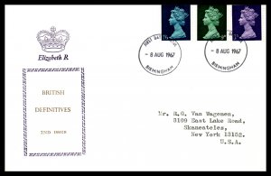 Great Britain MH5,MH13,MH16 Typed FDC