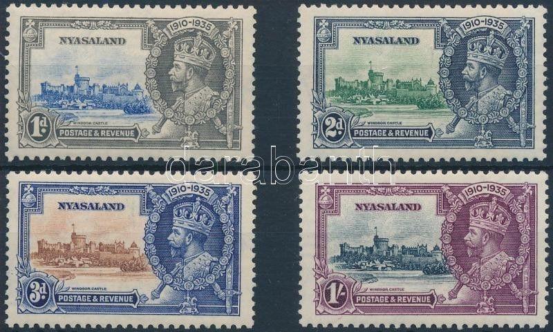 Rhodesia and Nyasaland stamp George V. set Hinged 1935 Mi 45-48 WS201997