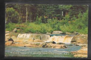 Just Fun Covers Canada #767 Marie Joseph, Nova Scotia Postal Card (my1453)