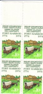 Scott US # 1542, MNH block of 4