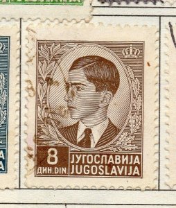 Yugoslavia 1934-40 Early Issue Fine Used 8d. NW-117173
