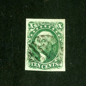 US Stamps # 14 Superb Deep color gem