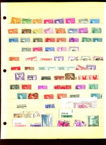 U.S. #USED SET  MIXED CONDITIONS