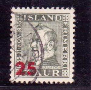 Iceland  Scott#  236  Used