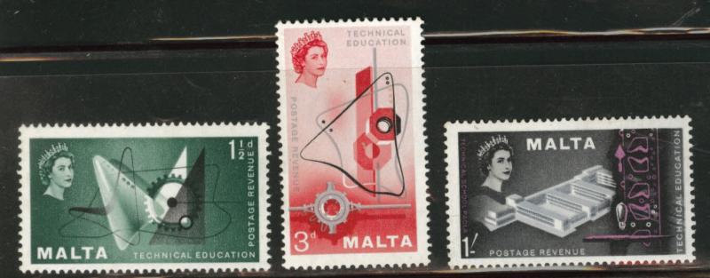 MALTA  Scott 266-8 MH* set