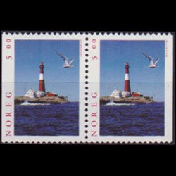 NORWAY 1997 - Scott# 1156 Lighthouse Pair 5k NH