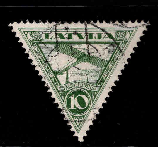 Latvia Scott C6 Used airmail 1931