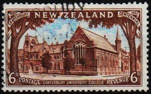 New Zealand. 1950 6d S.G.706 Fine Used