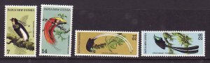 Papua New Guinea-Sc#365-8- id7-unused NH set-1973-Bird of Paradis