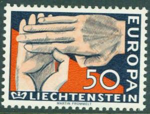 LIECHTENSTEIN Scott 370 MNH** Europa 1962