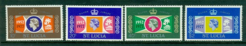 St Lucia 1977 QEII Silver Jubilee MUH