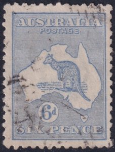 Australia 1915 Sc 48 used perf damage