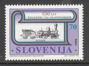 Slovenia 243 Train MNH VF