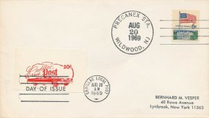 Cadillac Local Post - PRECANEX STATIONS - Aug 20 1969 