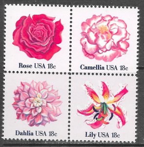 USA 1876-1879: 18c Flowers, MNH, VF