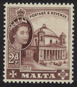 Malta Mosta Church 2d 1956 MNH SG#270