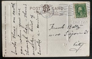1912 Denver CO USA Advertising Postcard Cover Locally Used Habano Cigars