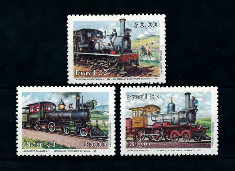 [100665] Brazil 1983 Railway Train Eisenbahn  MNH