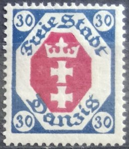 Danzig Scott #68 1921 MH
