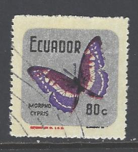 Ecuador Sc # 795 used (DT)