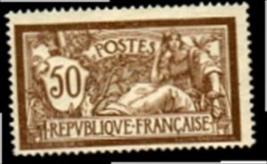 France Sc # 123  HINGED Valued @ $ 92.50