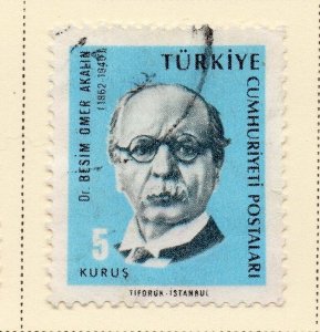 Turkey 1965 Early Issue Fine Used 5k. 093632