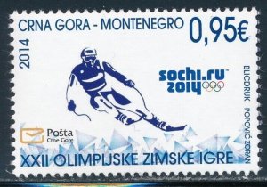 Montenegro - Sochi Olympic Games MNH Sports Stamp (2014)