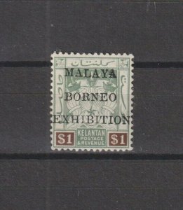 MALAYA/KELANTAN 1922 SG 34 MINT Cat £32